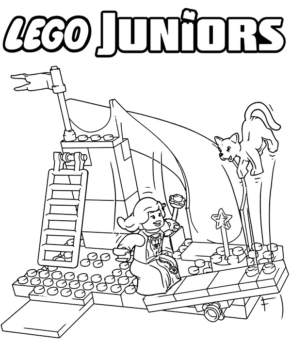 Dibujos para colorear e imprimir Lego