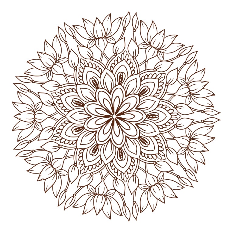 Dibujos para colorear e imprimir Mandalas