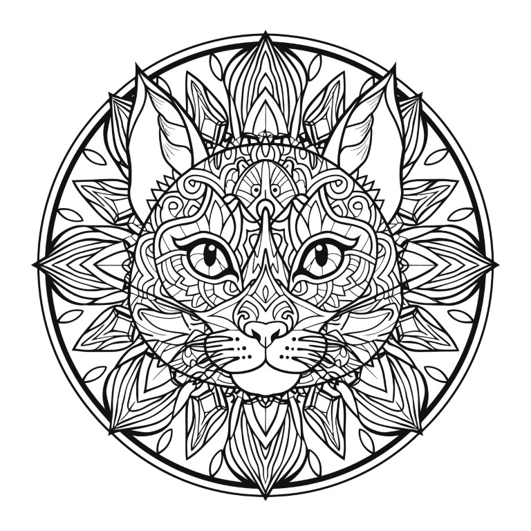 Dibujos para colorear e imprimir Mandalas