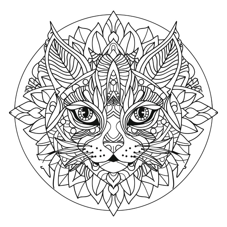 Dibujos para colorear e imprimir Mandalas