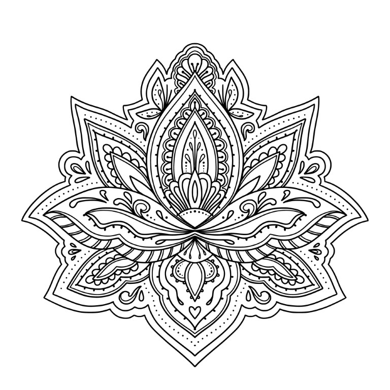 Dibujos para colorear e imprimir Mandalas