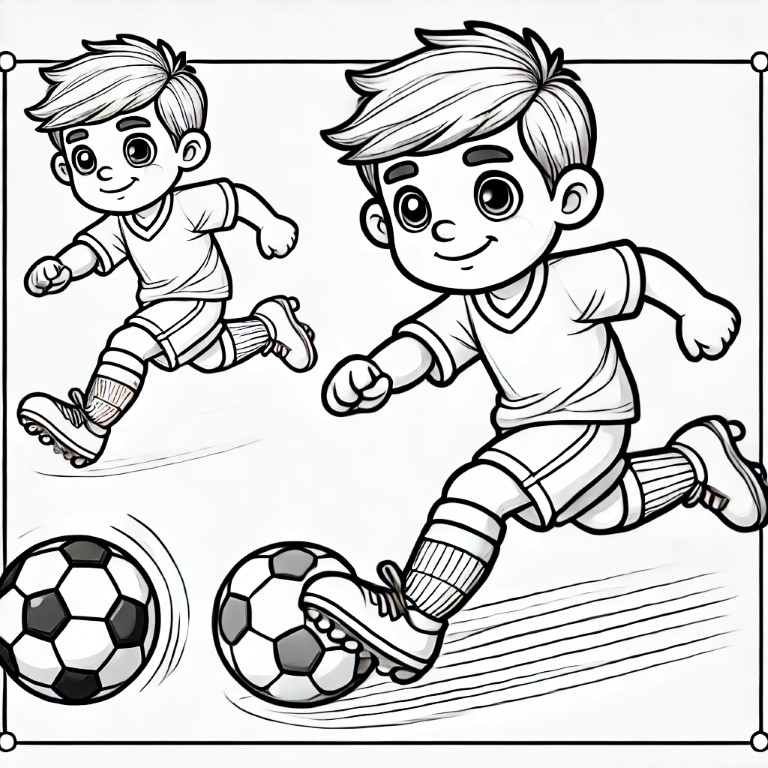 Dibujos para colorear e imprimir Fútbol