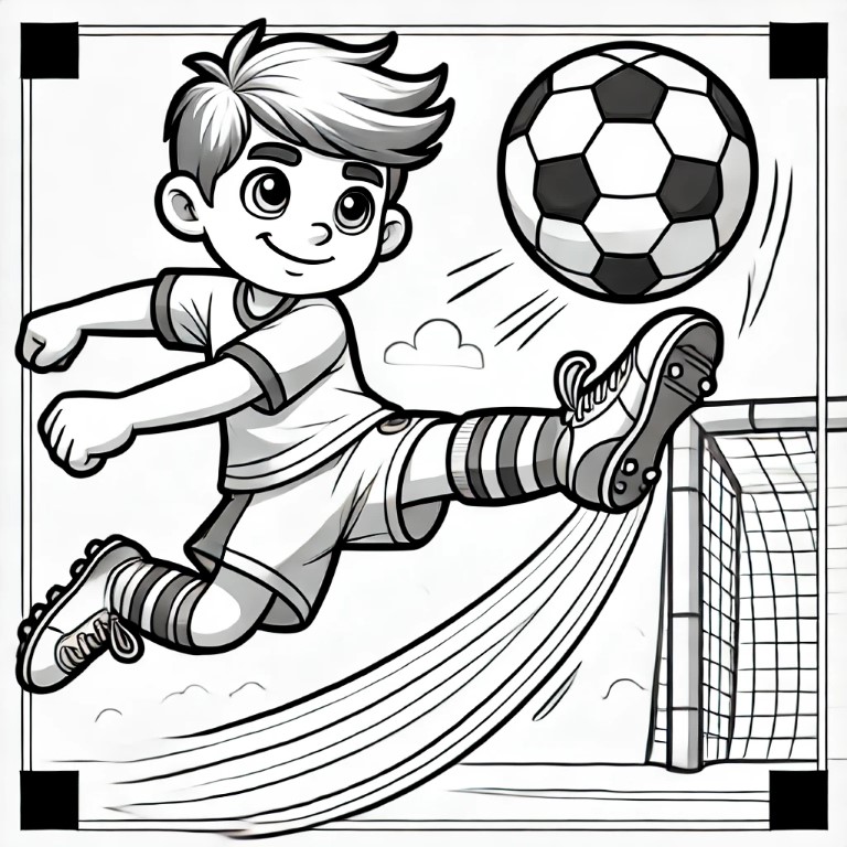 Dibujos para colorear e imprimir Fútbol