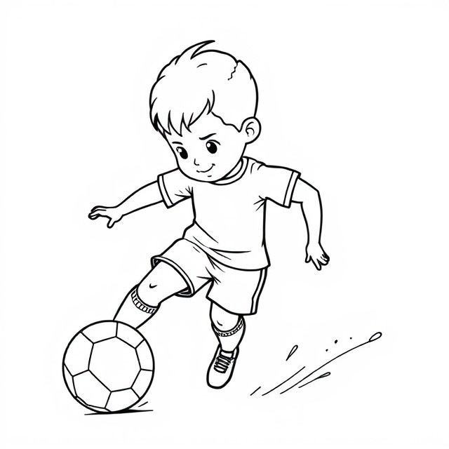 Dibujos para colorear e imprimir Fútbol