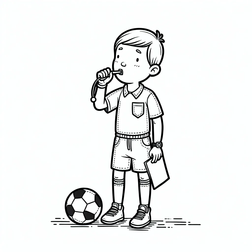 Dibujos para colorear e imprimir Fútbol