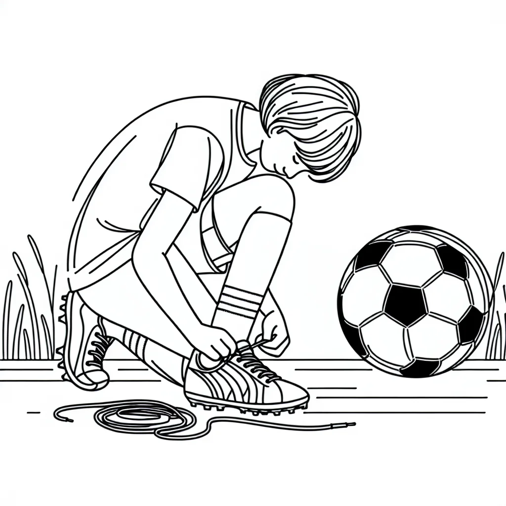 Dibujos para colorear e imprimir Fútbol