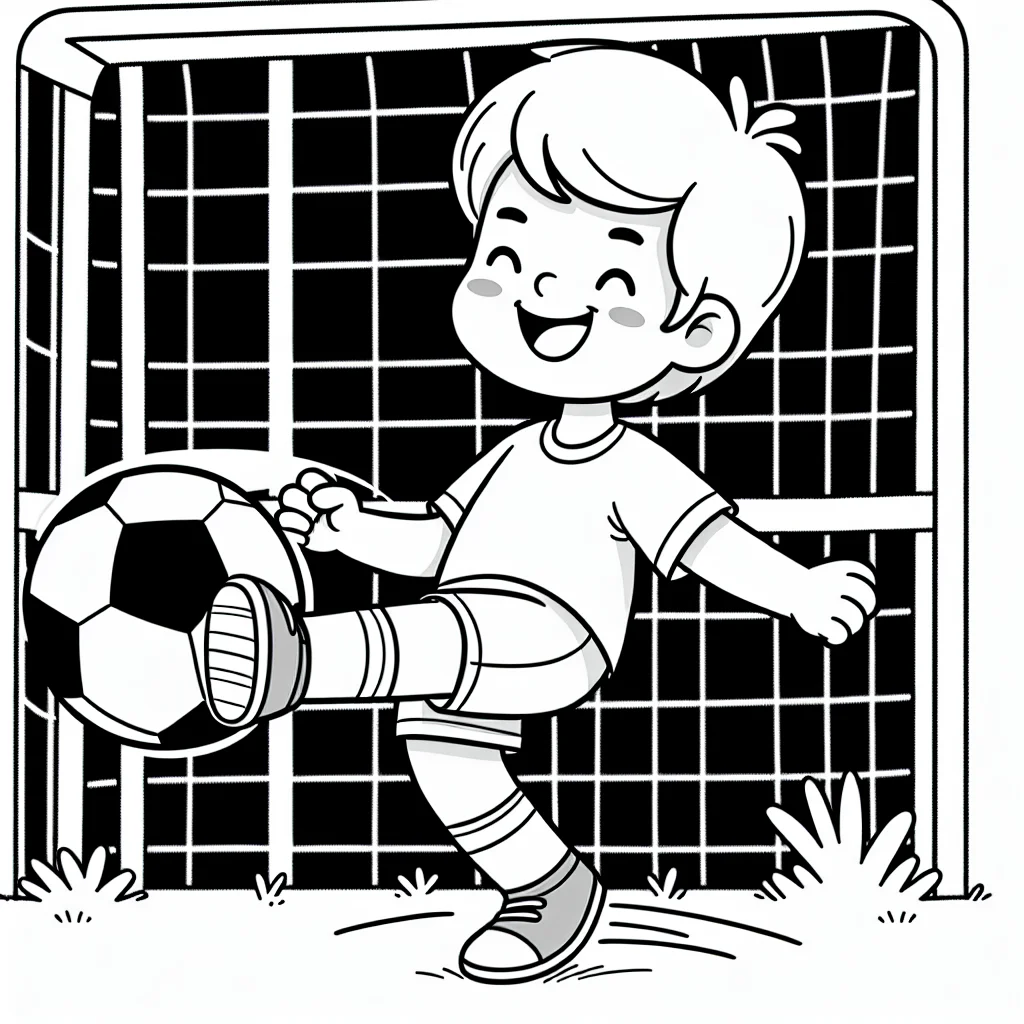 Dibujos para colorear e imprimir Fútbol