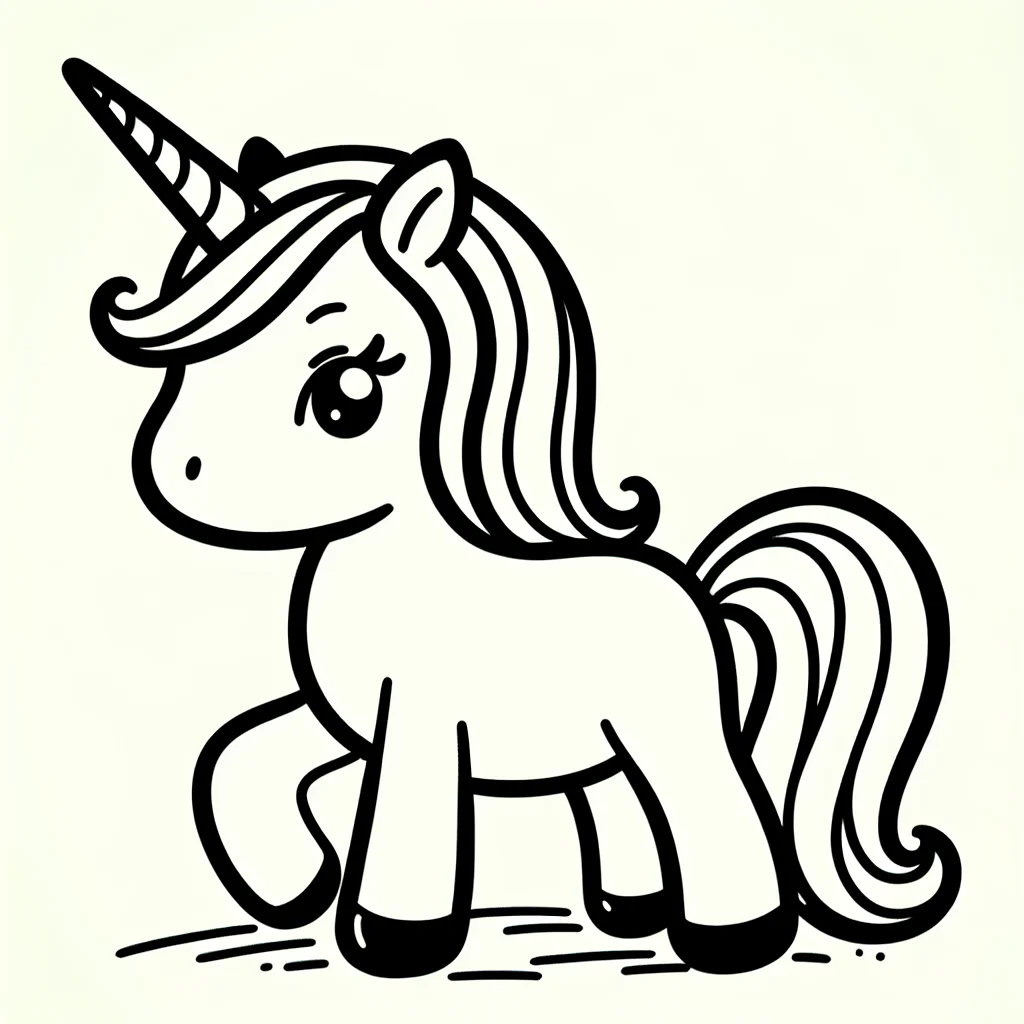 Dibujos para colorear e imprimir Unicornios