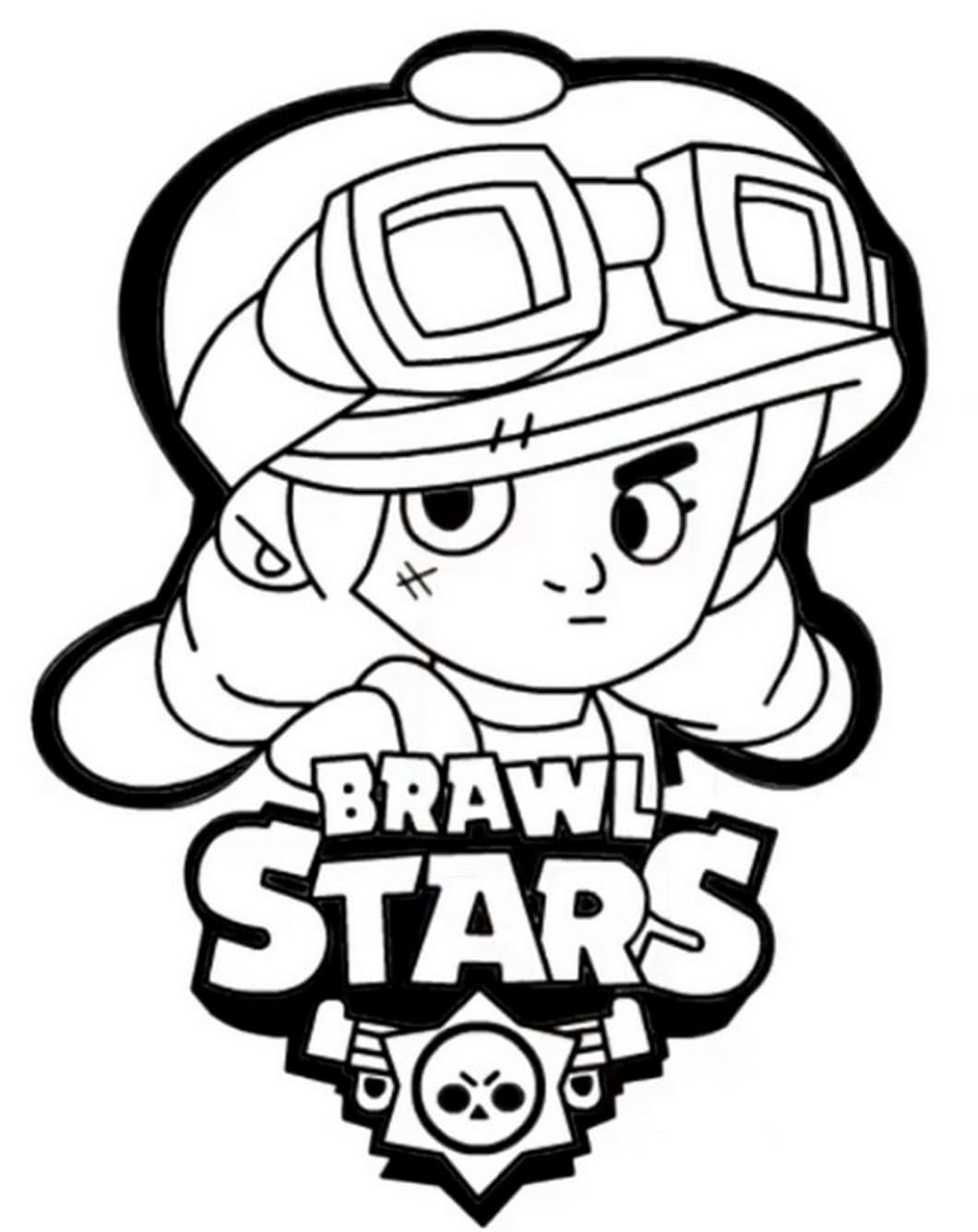 Dibujos para colorear e imprimir Brawl Stars