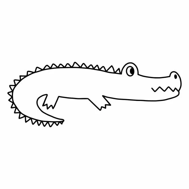 Dibujos para colorear e imprimir Cocodrilos