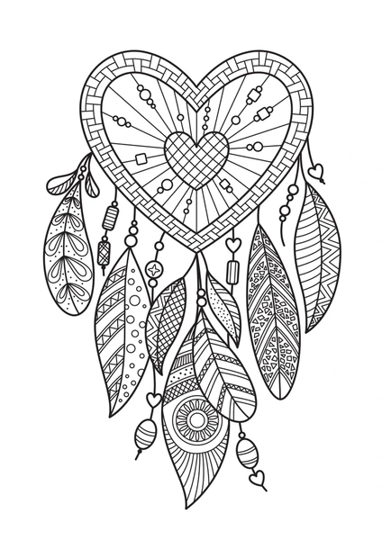 Dibujos para colorear e imprimir Corazones