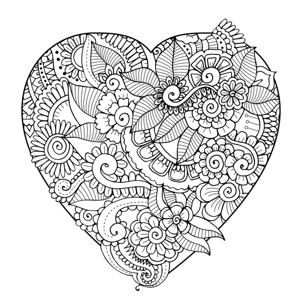 Dibujos para colorear e imprimir Corazones