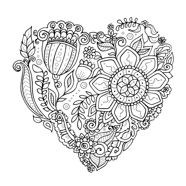 Dibujos para colorear e imprimir Corazones