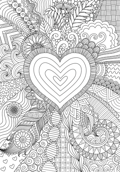 Dibujos para colorear e imprimir Corazones