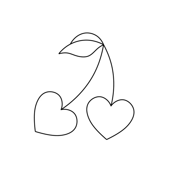 Dibujos para colorear e imprimir Corazones