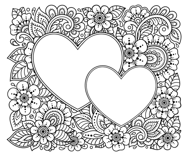 Dibujos para colorear e imprimir Corazones