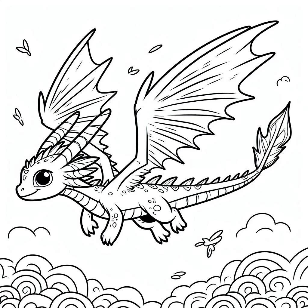 Dibujos para colorear e imprimir Dragones