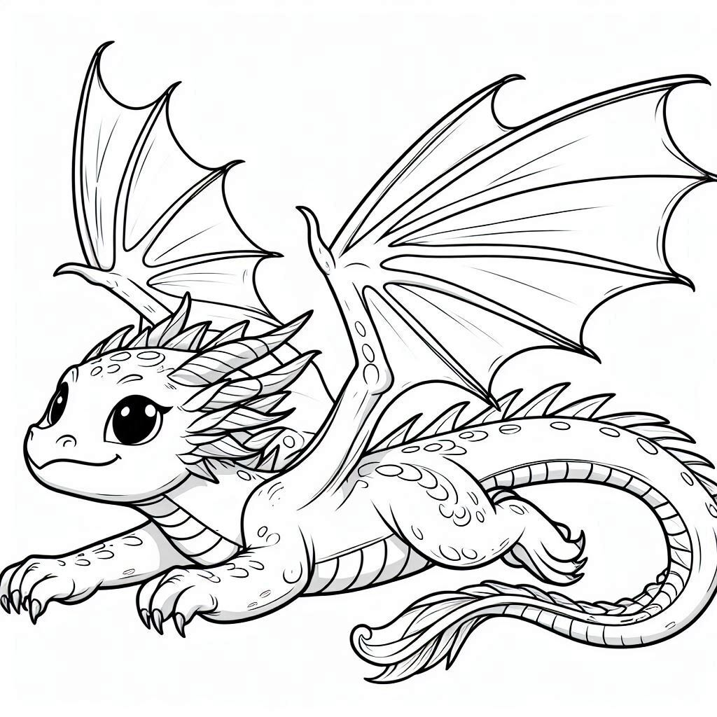Dibujos para colorear e imprimir Dragones
