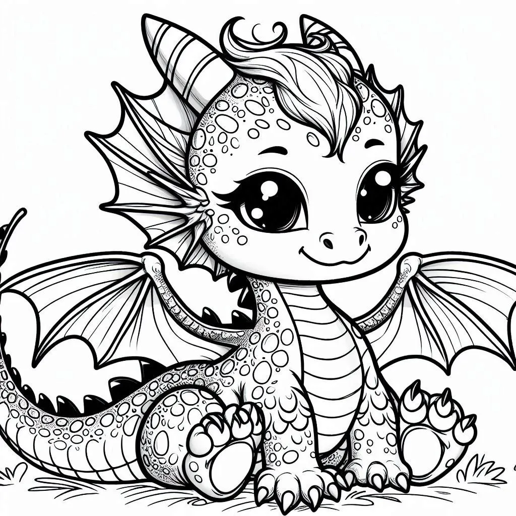 Dibujos para colorear e imprimir Dragones