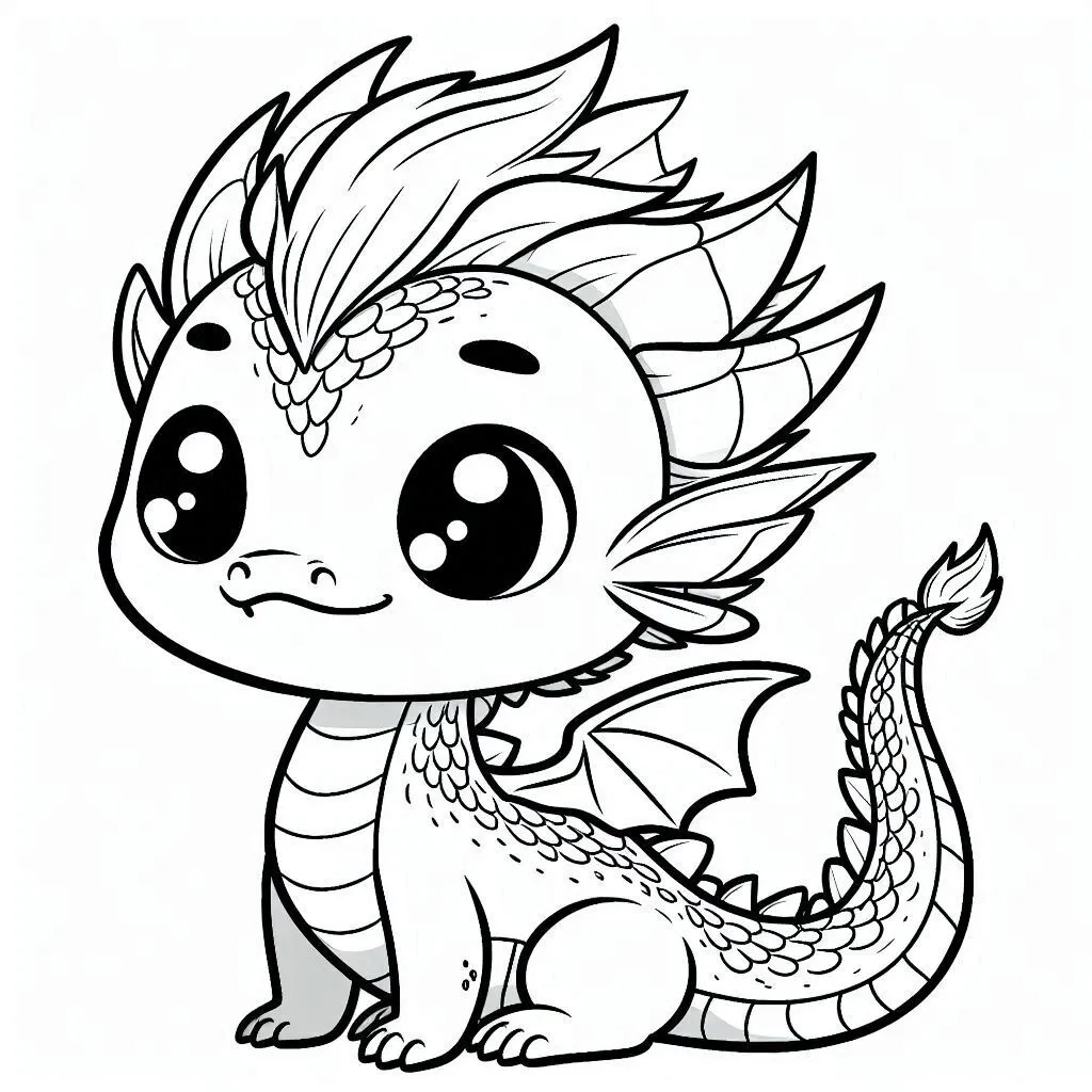 Dibujos para colorear e imprimir Dragones