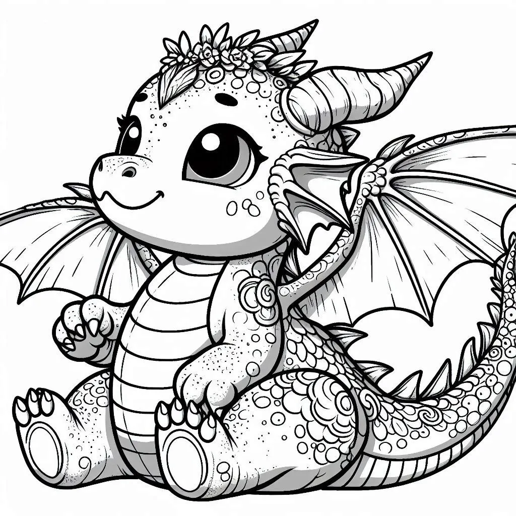 Dibujos para colorear e imprimir Dragones