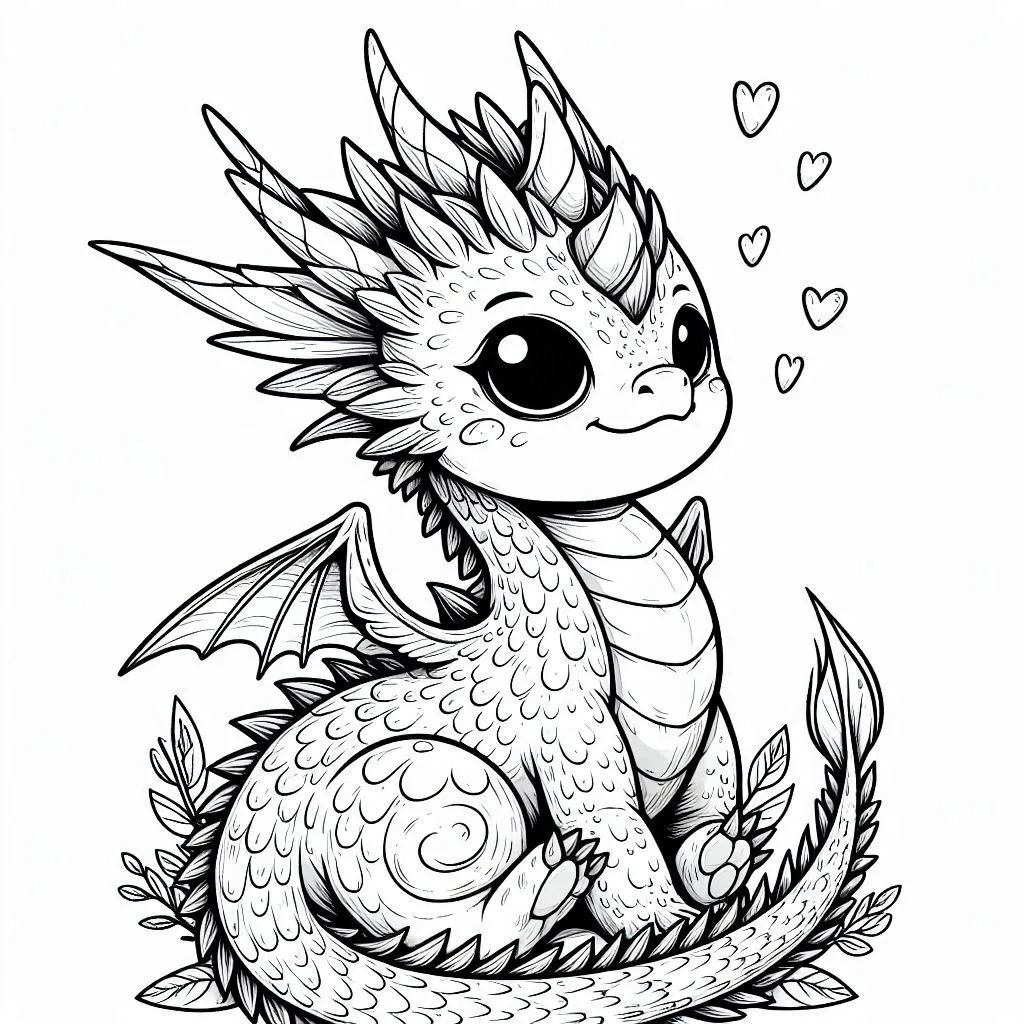 Dibujos para colorear e imprimir Dragones