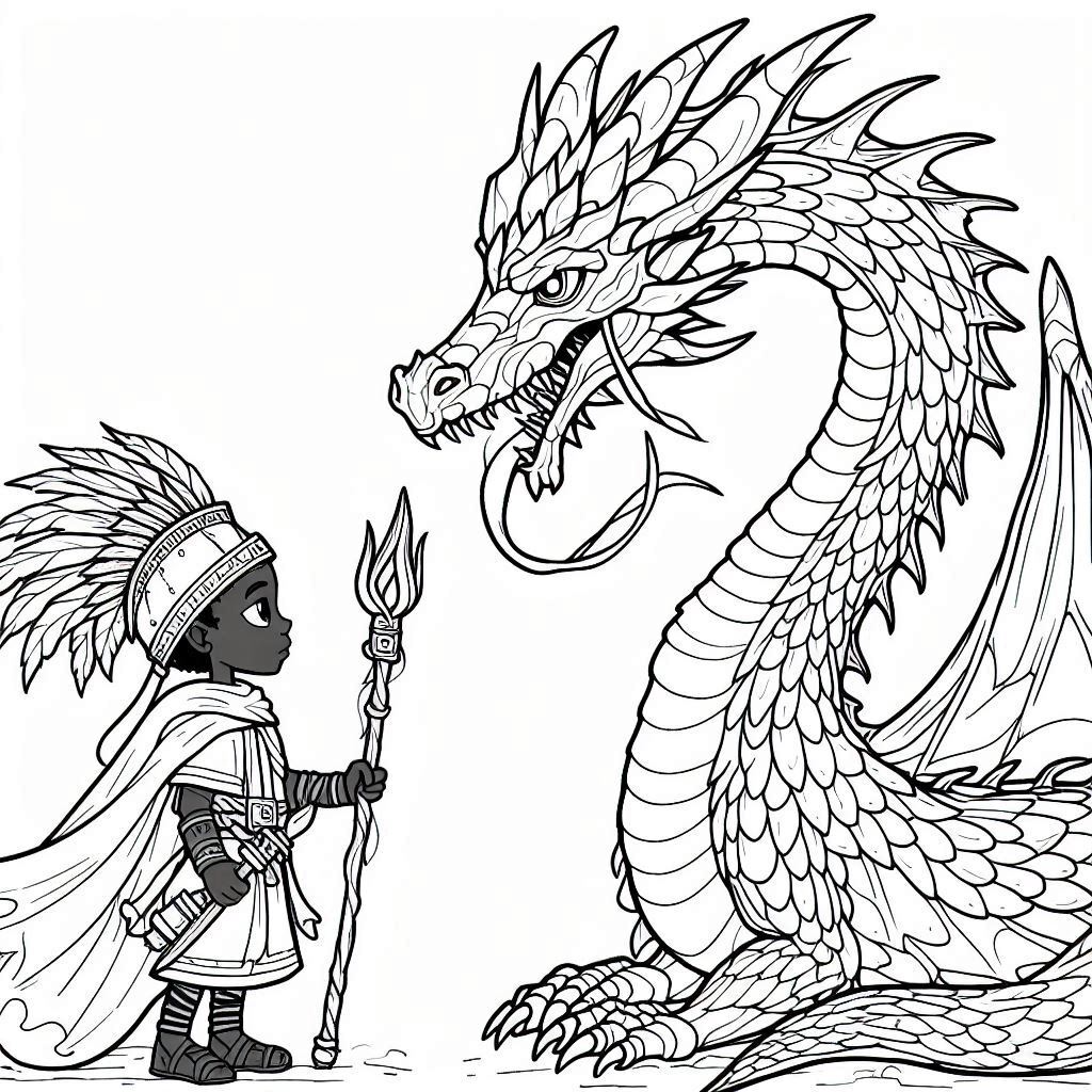 Dibujos para colorear e imprimir Dragones