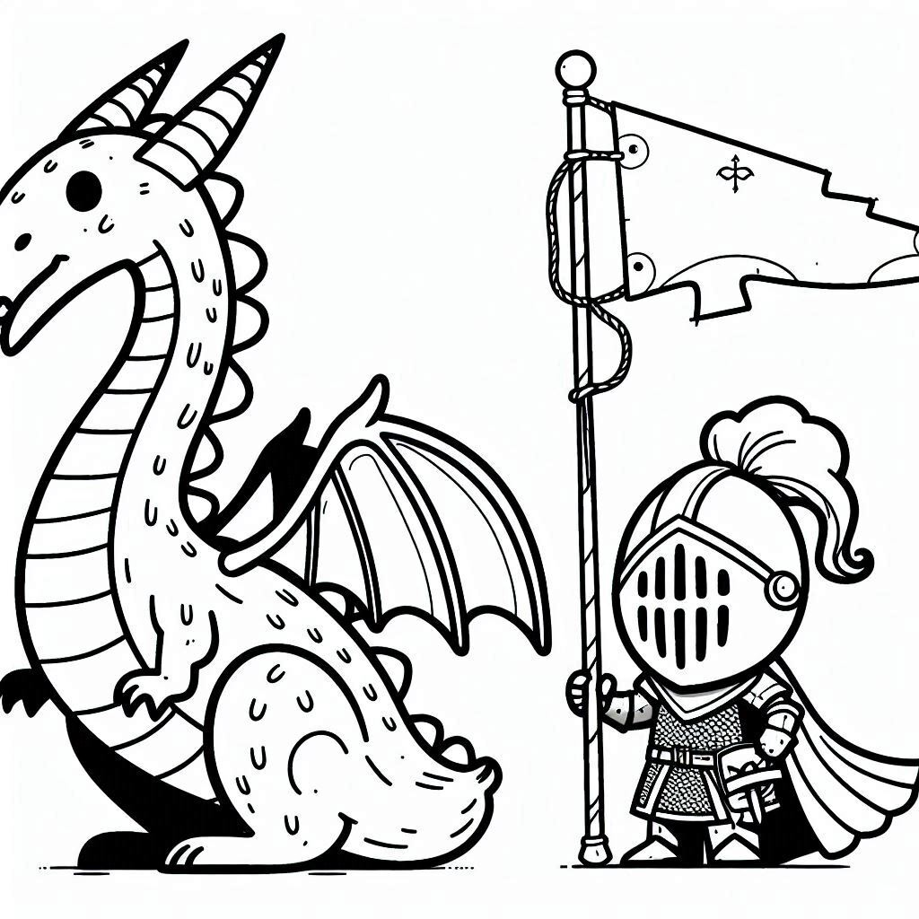 Dibujos para colorear e imprimir Dragones