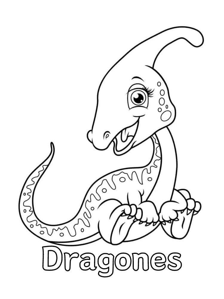 Dibujos para colorear e imprimir Dragones