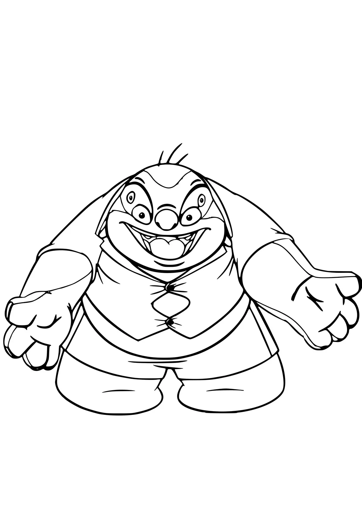 Dibujos para colorear e imprimir Lilo Y Stitch