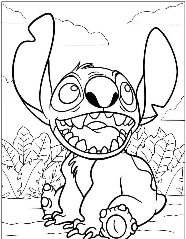Dibujos para colorear e imprimir Lilo Y Stitch