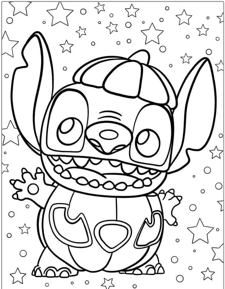 Dibujos para colorear e imprimir Lilo Y Stitch