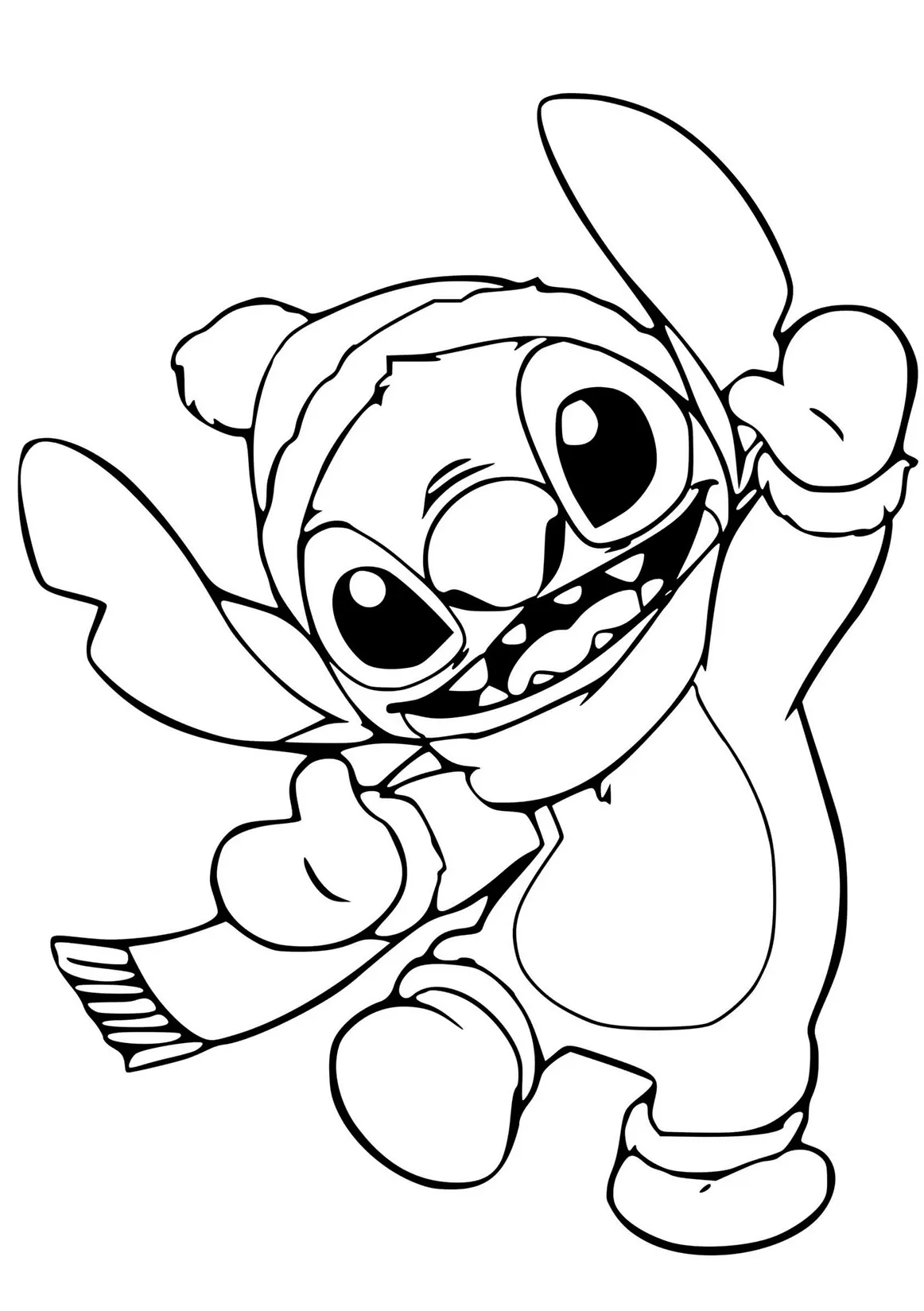 Dibujos para colorear e imprimir Lilo Y Stitch