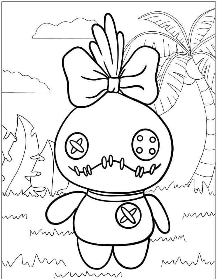 Dibujos para colorear e imprimir Lilo Y Stitch