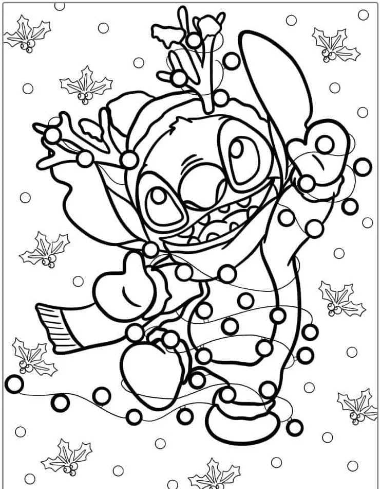 Dibujos para colorear e imprimir Lilo Y Stitch