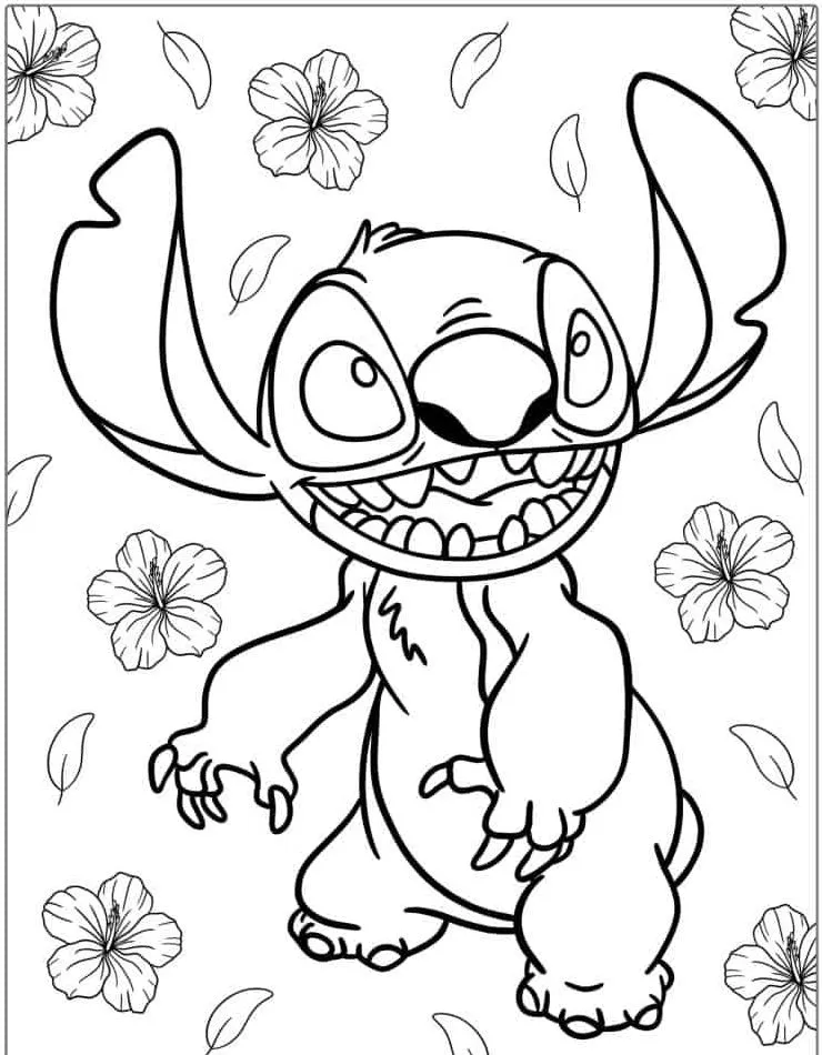 Dibujos para colorear e imprimir Lilo Y Stitch