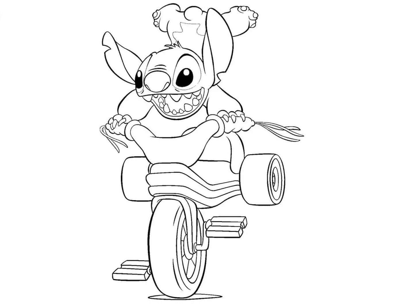 Dibujos para colorear e imprimir Lilo Y Stitch