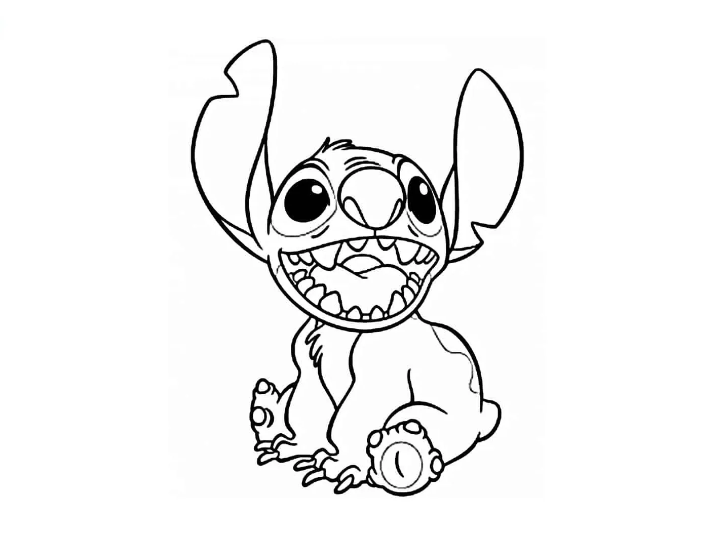 Dibujos para colorear e imprimir Lilo Y Stitch