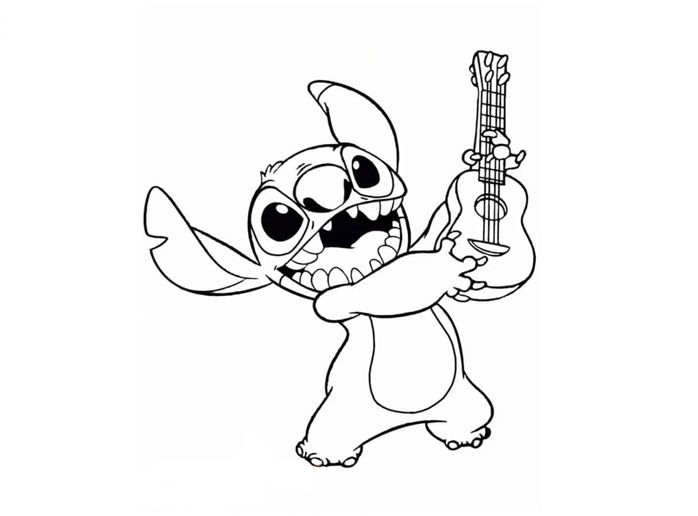 Dibujos para colorear e imprimir Lilo Y Stitch