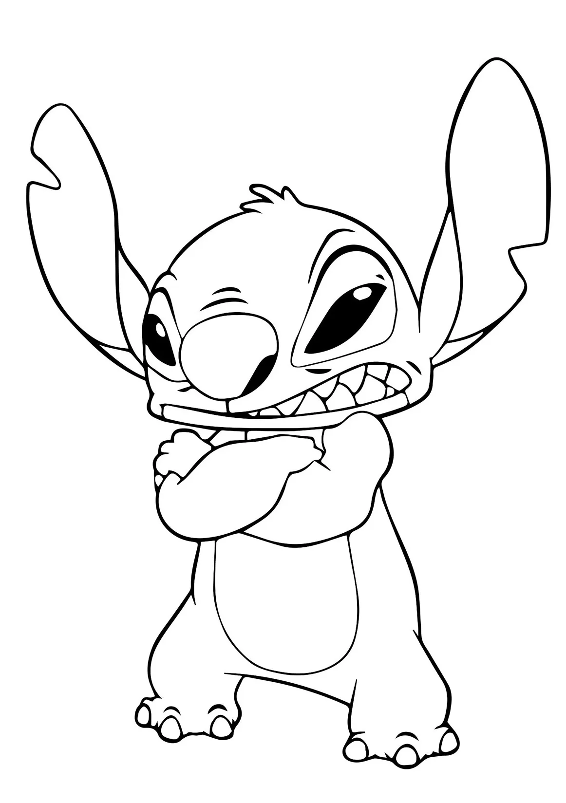 Dibujos para colorear e imprimir Lilo Y Stitch