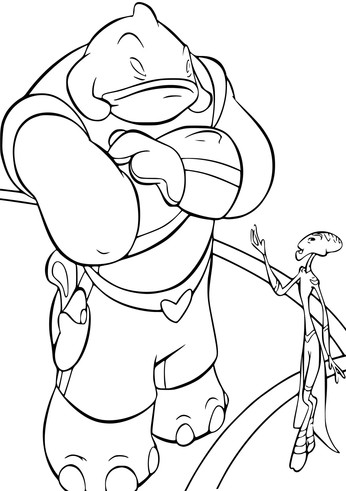 Dibujos para colorear e imprimir Lilo Y Stitch