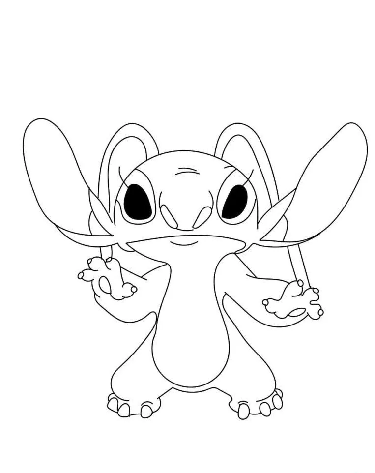 Dibujos para colorear e imprimir Lilo Y Stitch