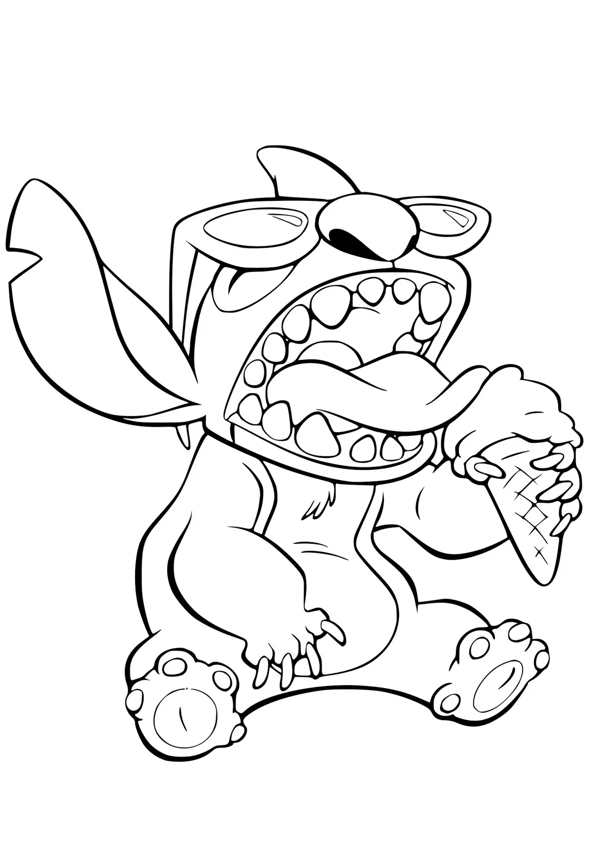 Dibujos para colorear e imprimir Lilo Y Stitch