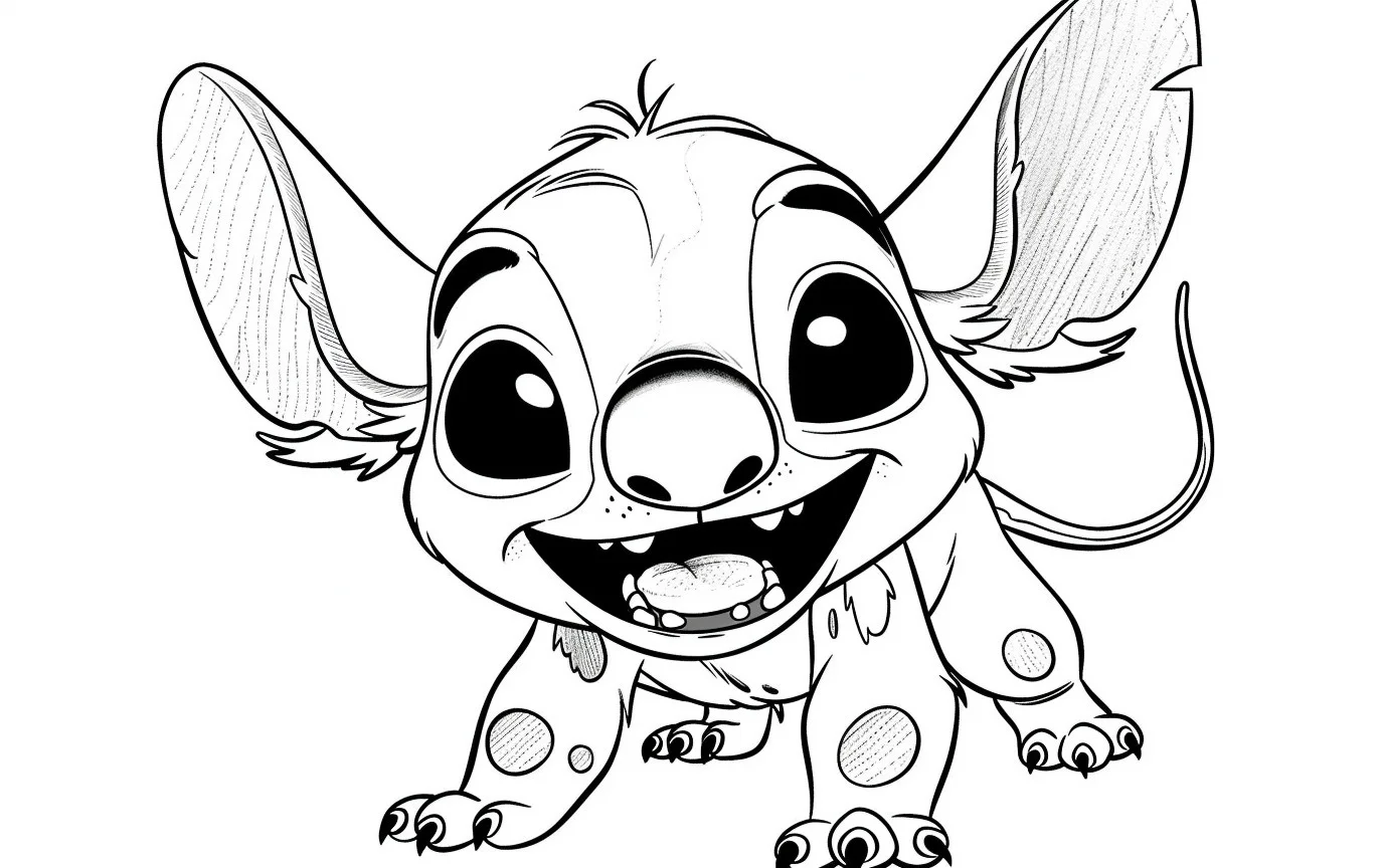 Dibujos para colorear e imprimir Lilo Y Stitch