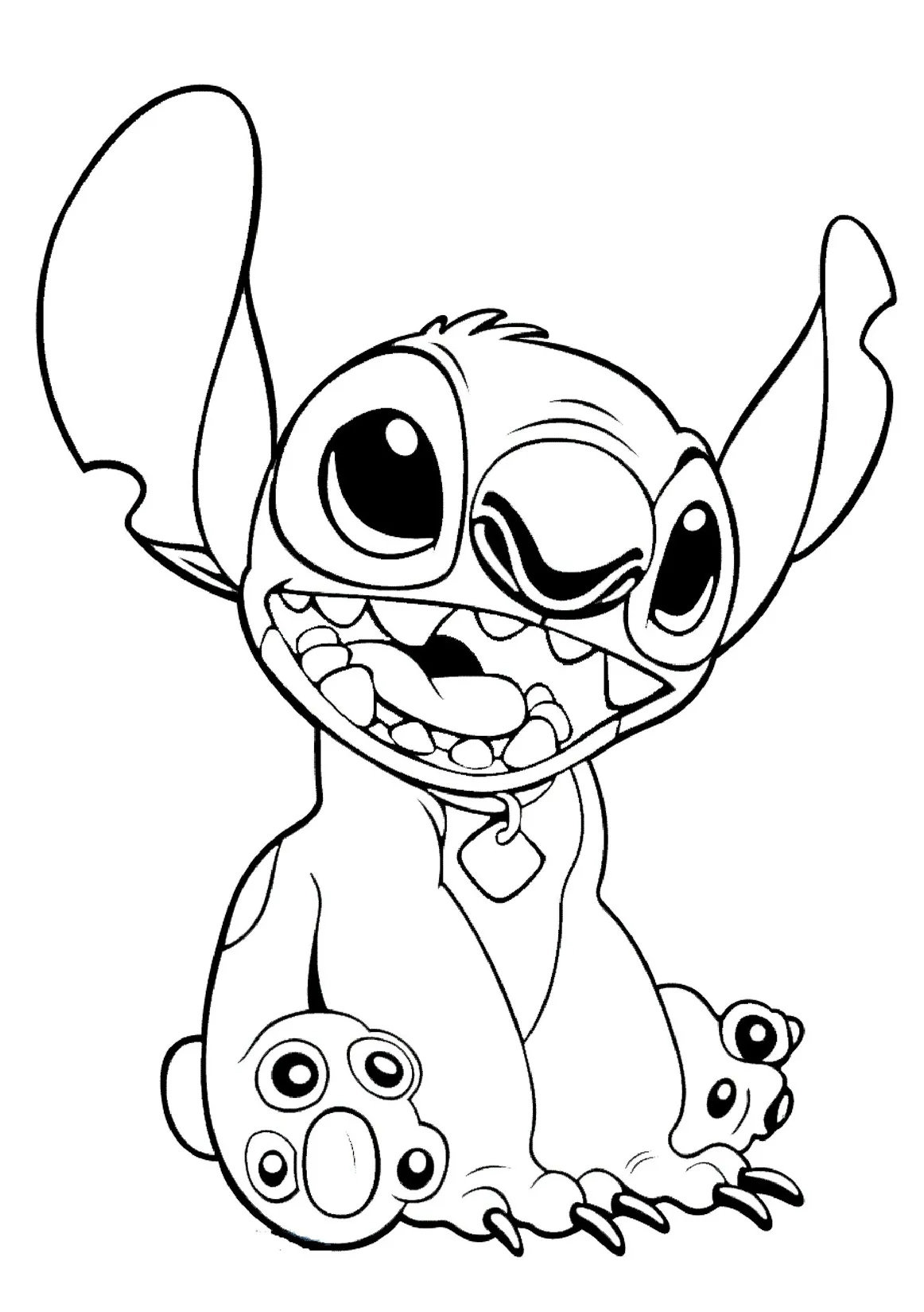 Dibujos para colorear e imprimir Lilo Y Stitch