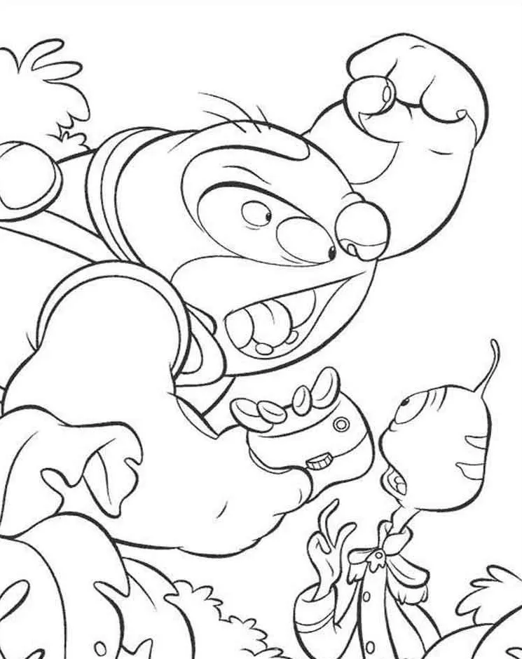 Dibujos para colorear e imprimir Lilo Y Stitch