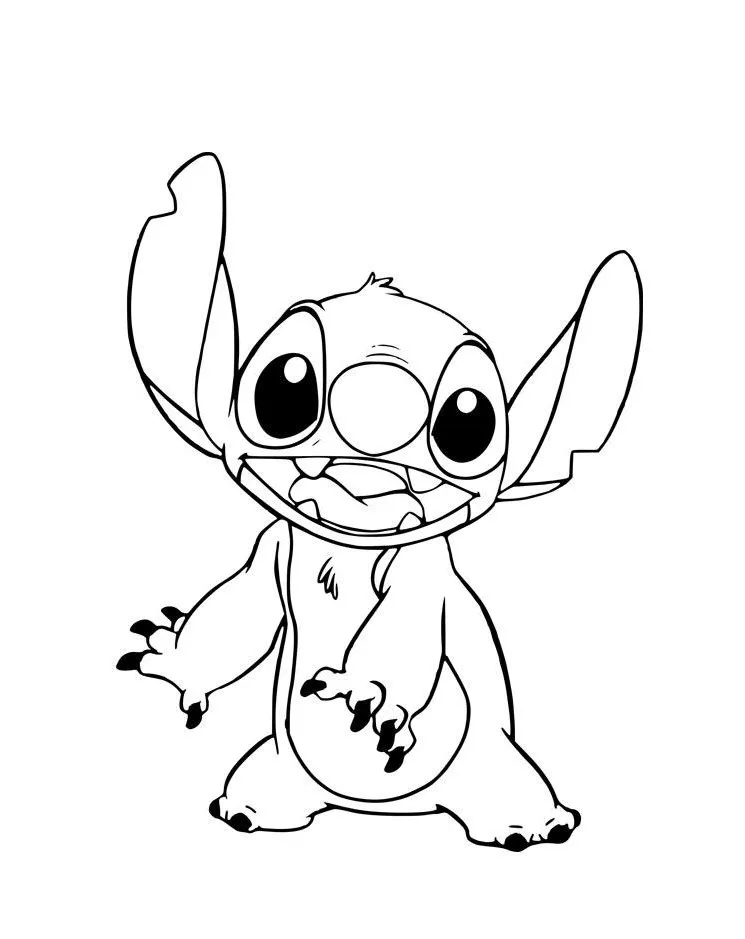 Dibujos para colorear e imprimir Lilo Y Stitch