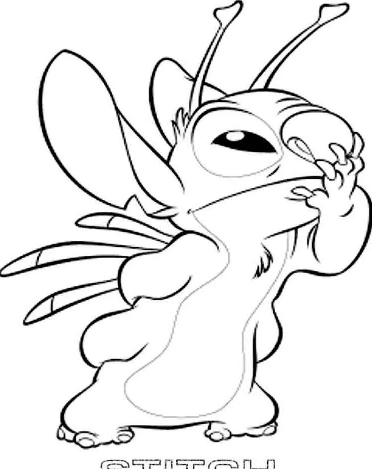 Dibujos para colorear e imprimir Lilo Y Stitch