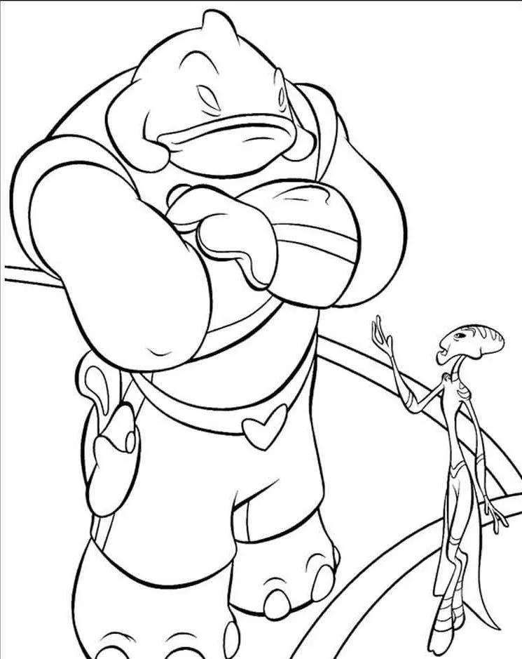 Dibujos para colorear e imprimir Lilo Y Stitch