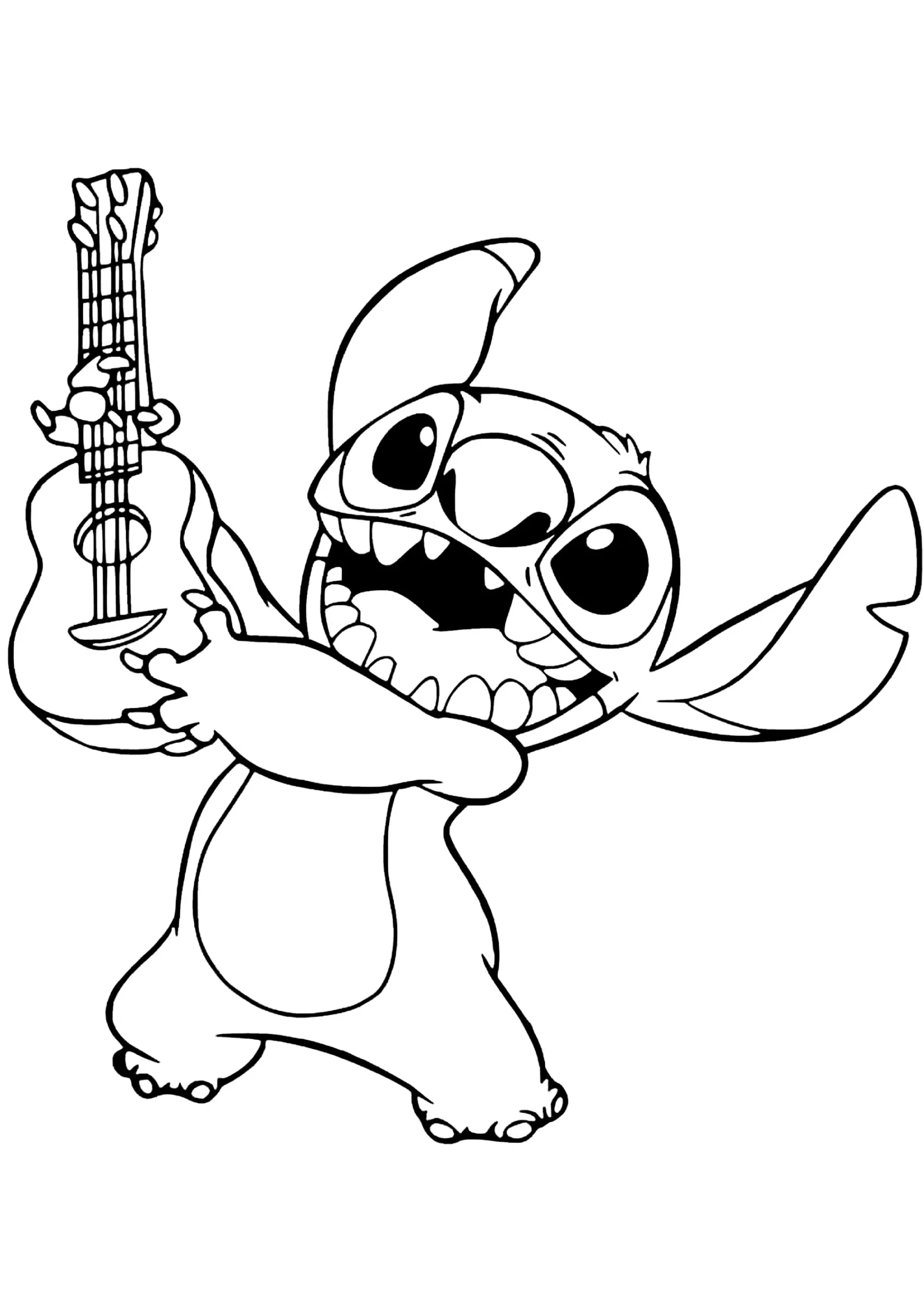 Dibujos para colorear e imprimir Lilo Y Stitch